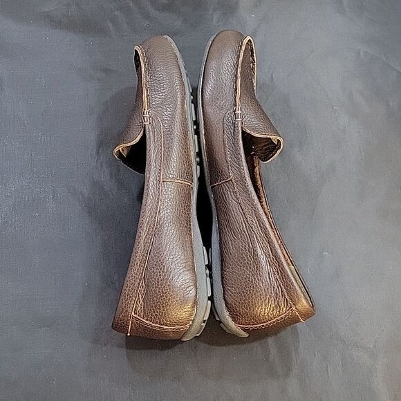 BRAND NEW EDDIE BOWER WOMEN"S ROUND TOE SLIP-ON LEATHER FLAT - Picture 8 of 14